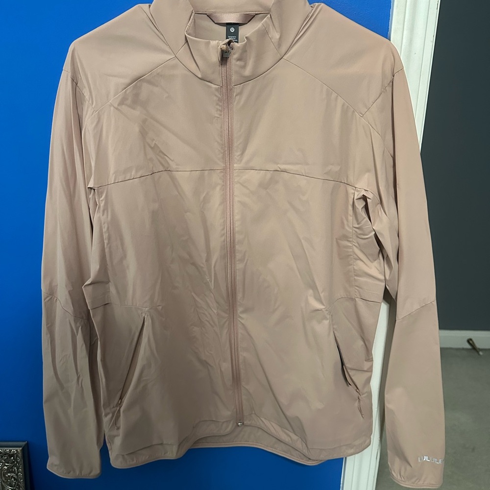 Lululemon Light Tan Zip-Up Jacket